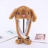 Moving Rabbit Ear Hat: Adorable Airbag Ears Wiggle When Pinched, Just Like the Viral Sensation On TikTok.