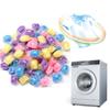 100Pcs Detergent Liquid Capsule Ball Anti Static Laundry Scent Booster Beads Household Cleaning Tools