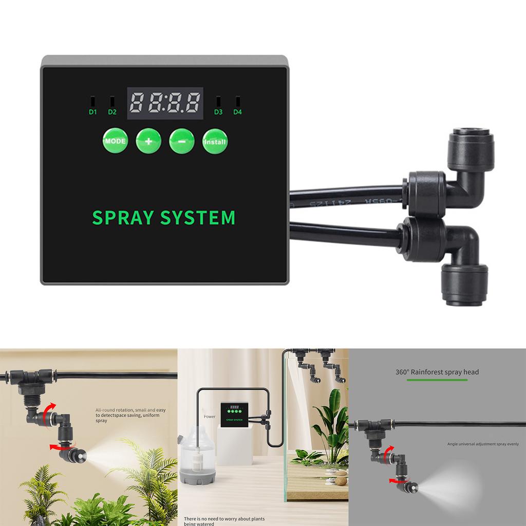 Ultrasonic Mist Maker System for Home and Office Use with Adjustable Humidity Control and Silent Functionality for Tanks