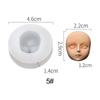 Q Version Doll Modification Accessories Baby Face Silicone Molds Clay Head Sculpey 3D Facial Mould