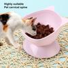 Yousheng Cat Bowl with Detachable Base Anti-spill Ergonomic Design Easy To Clean Anti Pollution Drinking Bowl Neck Protect Cat Food Bowl
