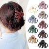 Fashion Shape Solid Color Hair C-law For Women Frosted G-rab Clip Bun Hair Accessories Styling Tool Female All-Match Hairpin