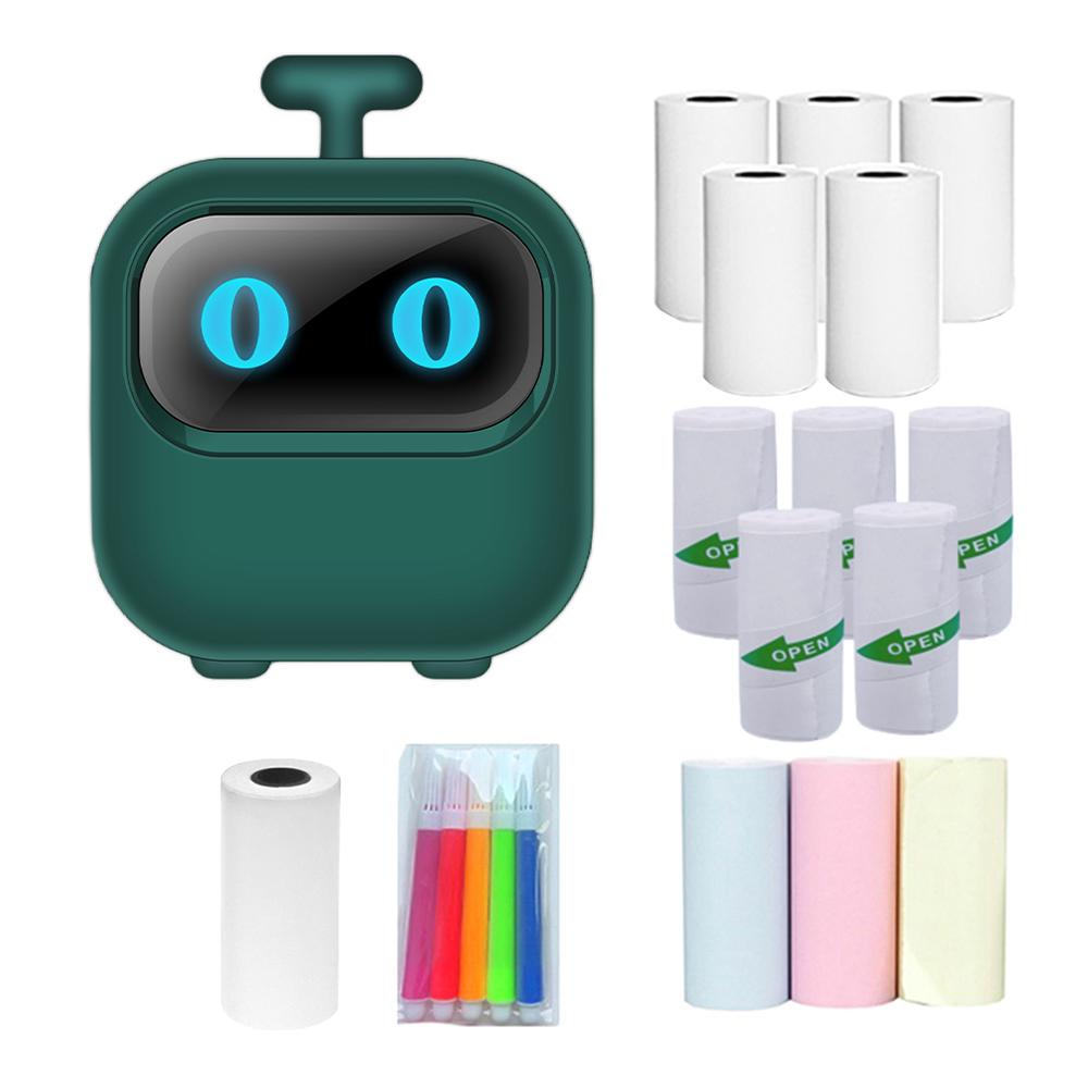 Mini Pocket Printer Portable Thermal Instant Photo Printing Label Maker Machine BT Wireless Connect