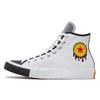 Pop Art Unt1tl3d High Top Canvas Sneakers Unisex Sneakers White Black Yellow 171734C
