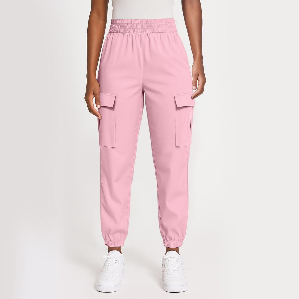 Women's Solid Color Sweatpants, Loose Casual Leggings