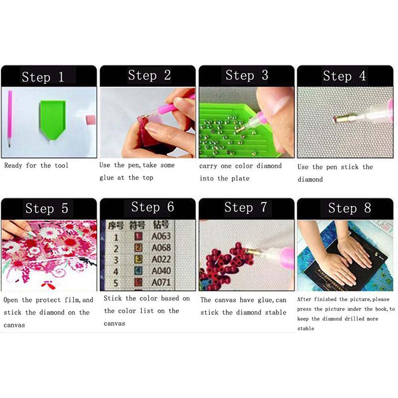 5D Diy Алмазная картина Животное Тигр Имитация Набор для вышивки крестом может быть настроена подарки ручной работы Ремесла Украшение дома