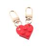Accessories Separable Building Block Key Buckle Heart Key Ring Key Chain Love Heart Brick Keychain
