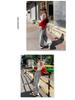 Women's 2024 Korean Retro High-Waist Wide-Leg Floor-Length Jeans