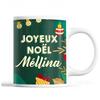 Mug - Noël Méllina Green - Ceramic - Printed Front/Back - 325 Ml