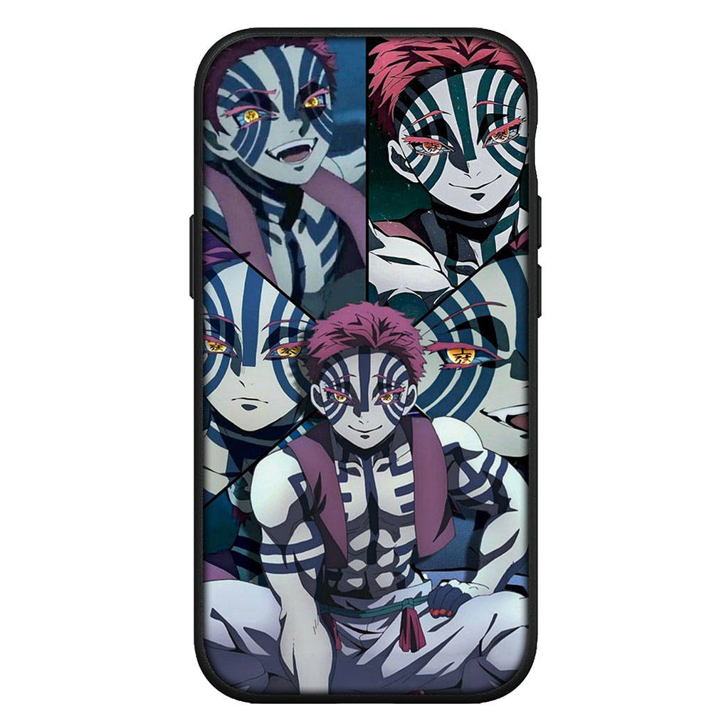 For iPhone 16 15 Xiaomi Redmi Note 14 13 12 11 Pro Max X 16e Samsung Galaxy S25 S24 S23 Moto OPPO Huawei Anime Demon Slayer Tanjirou Nezuko Phone Case
