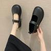 Shoes for Woman 2024 Square Heels Round Toe Women's Summer Footwear Japanese Style Lolita Gothic Kawaii Mary Jane Cute Wholesale