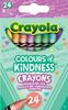 Crayola Message Crayon Color of Kindness Crayon 24 Colors 520116 Genuine Product