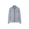 Training Series Solid Color Logo Print Stand Collar Zipper Long Sleeve Jacket Men Jackets Gray 152237705-1
