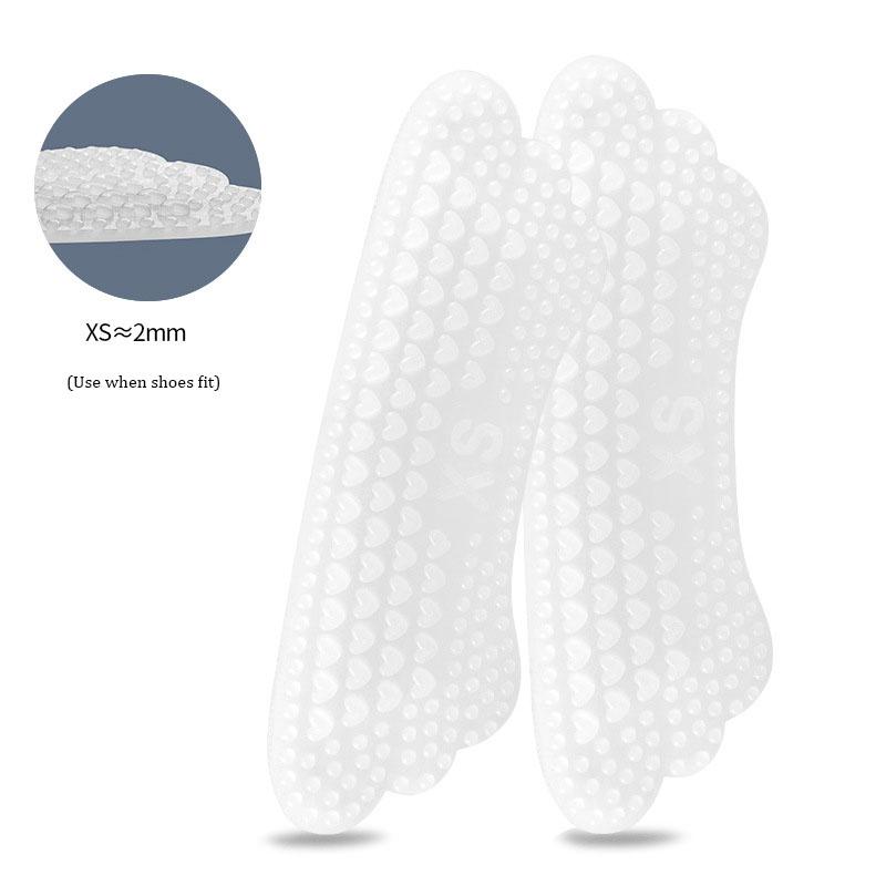 New Silicone Gel Heel Stickers Heel Cups Inserts Shoe Pads Heel Protector for Footwear Reduce Shoe Size for Women Men Anti Slip