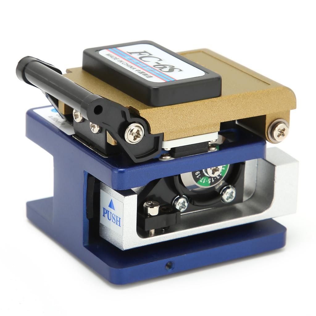 Fiber Cleaver FC‑6S High‑Precision Fiber Optic Tools with Length Fixing Device for Single‑Core