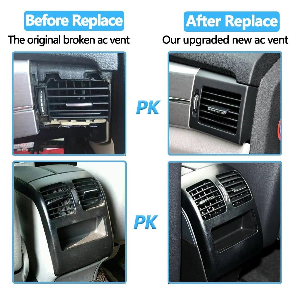 Car Front Dashboard Left Right Rear AC Vent Grille Panel Cover For Mercedes Benz GLK Class X204 220 250 300 350 2008-2012