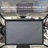 Car Ceiling Storage Net Ceiling Cargo Net Pocket Car Roof Long Trip Storage Bag for SUV Truck Bed