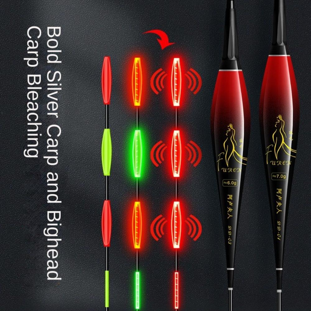 Indicator Fishing Led Light Float Buoy Strike Bite Alarm Float 2024 Bobbers  Long Tail