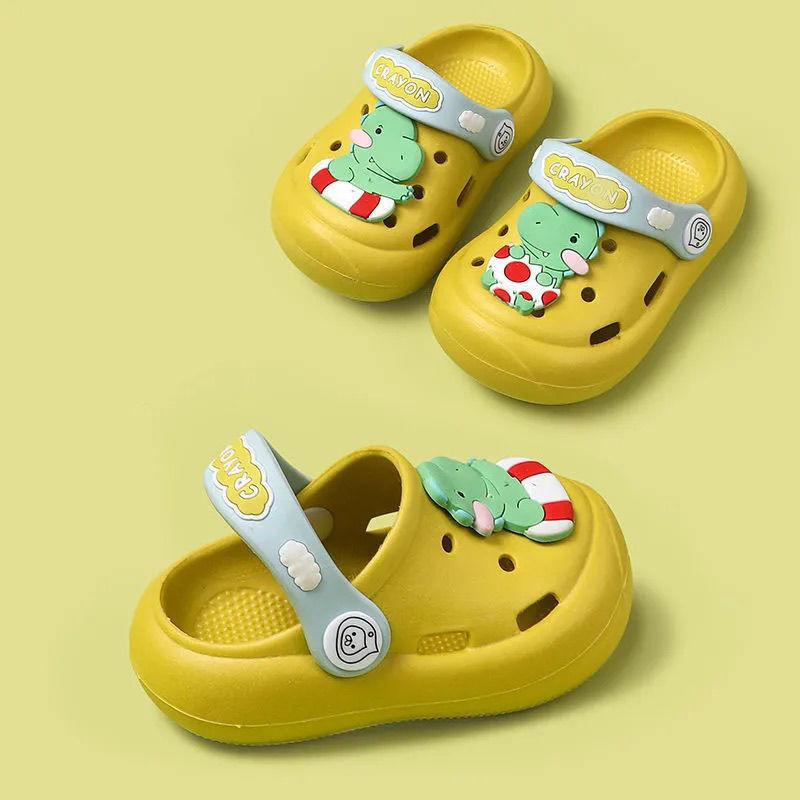 Children Kids Baby Boys Girls Mules Clogs Summer Croc Garden Beach Slippers Sandals Cave Hole Baby Shoes for Boys Girls