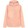 Outdoor Series Solid Color Zip-Up Hooded Comfortable Breathable Jacket Women Jackets Grapefruit-Pink 162440801-3