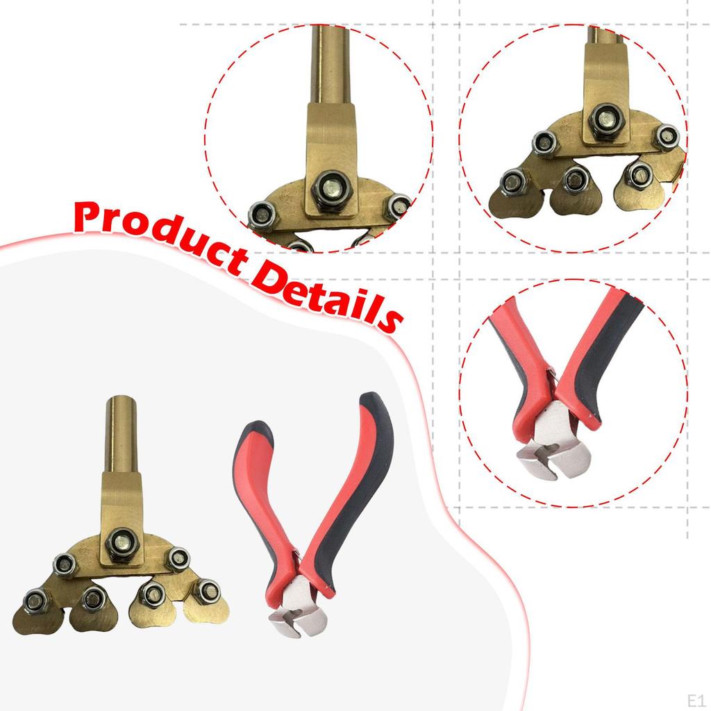 Guitar Fret Press String Cutting Pliers Accessories Metal Installation Supplies Luthier Tool