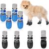Waterproof Pet Boots Shoes Socks Anti-Slip Small Puppy Sock Shoes Cats Dogs Rubber Socks