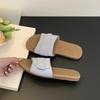 Flat-bottomed Slippers Women's Outer Wear Summer New Casual Sandals Vacation Seaside Beach Shoes