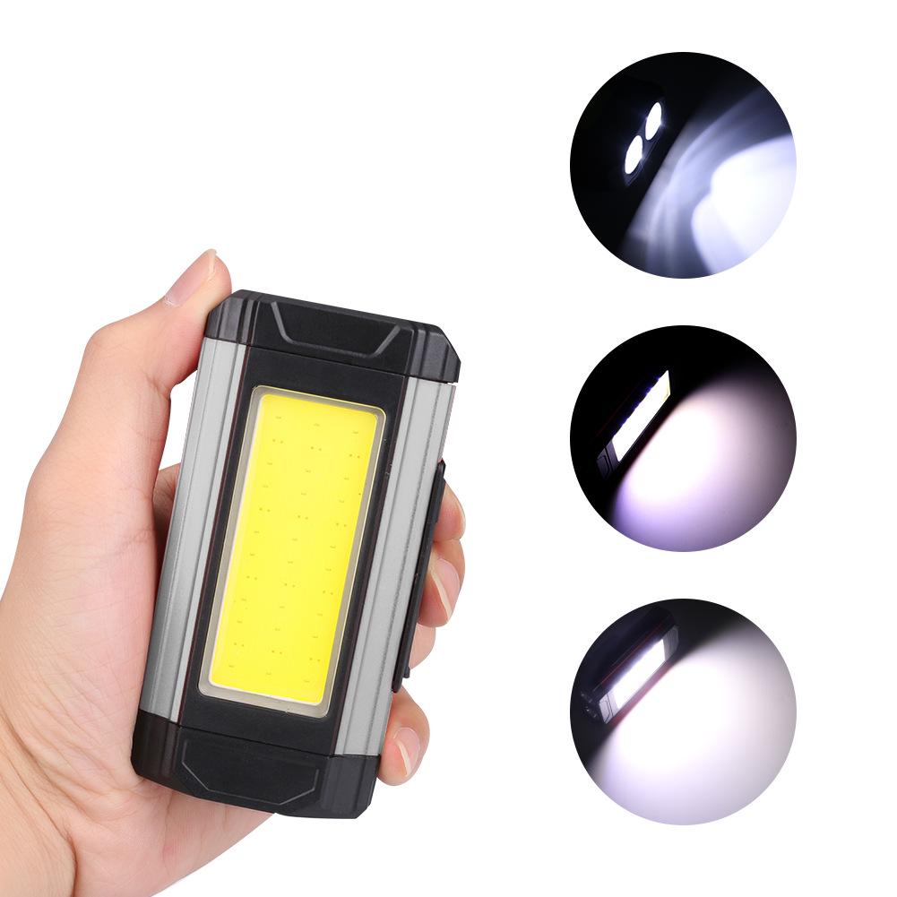 Cross-border LED COB Work Light with Magnet, USB Charge, Input/Output for Repairs