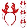 Livingda Rattle Deer Headband,red