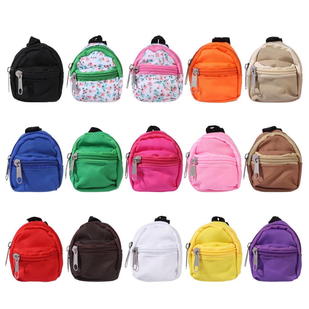 Cute Child Gift Keychain Doll Bag Rucksack Travel Case Mini Backpack