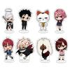 Anime Dandadan Acrylic Stand Model Plate Decoration Tableware Desk Figure Display Fans Gifts Cartoon Prime Products