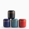 160ml Frosted Ceramic Tea Canister Small Sealed Jar Creative Tea Storage Canister Moisture-Proof Storage Jar