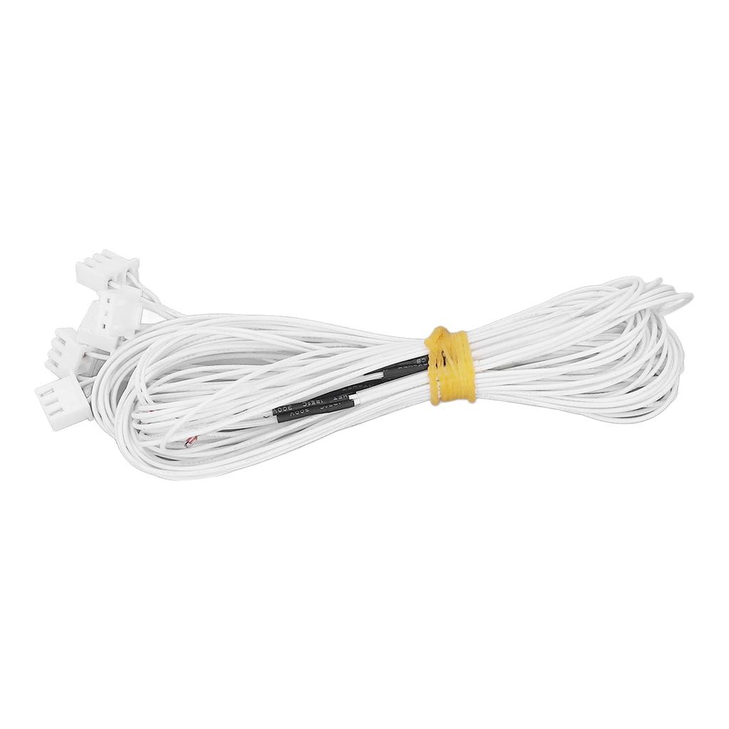 5PCS NTC Thermistors Sensor 3950 100K Thermistor Temperature Sensor Replacement with 1m Cable for