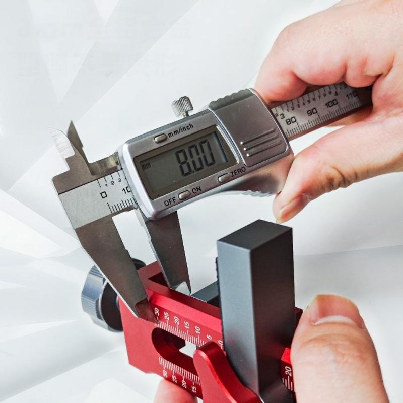 Cabinet Door Installation Positioning Tool Adjustable Length Positioner Mounting Jig Drill Locator for Most Cabinet Door