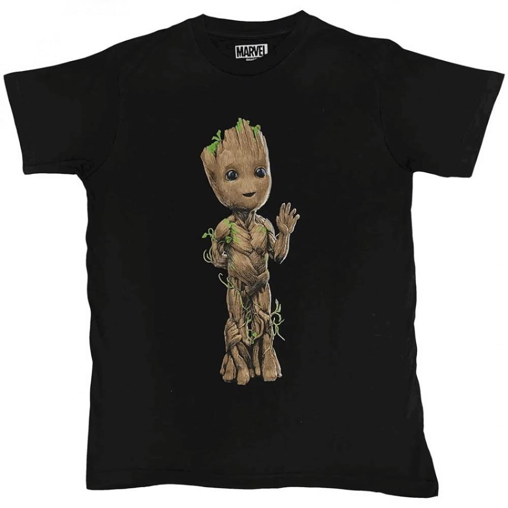 Summer Movie New T-Shirt Guardians of the Galaxy Groot Wave Boys and Girls T-Shirt KID/Adult Casual Short Sleeve Top
