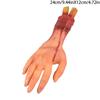 Halloween Horror Props Bloody Hand Haunted House Party Decoration Scary Fake Hand Finger Leg Foot Brain Heart Halloween Supplies