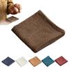 Linen Tea Towel Reusable Kitchen Towel Quick Dry Dish Towel Absorbent Lint-Free Hand Towel for Drying Dishes Glassware