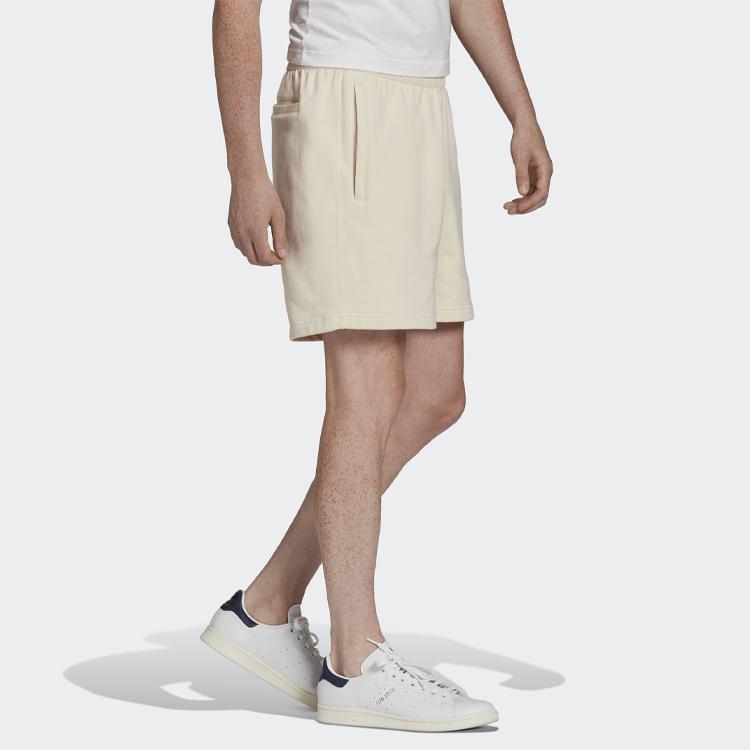 Adidas Originals Trefoil C Short Ft Sports Drawstring Shorts Men Bottoms Yellow HG4865