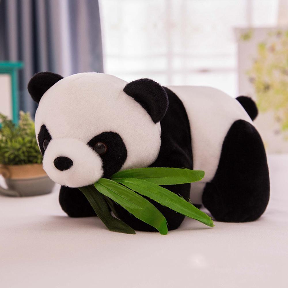 Bear Kneeling Sitting Soft Cloth Toy Plush Panda Present Doll Stuffed Animals Cute Cartoon Pillow