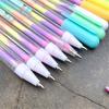 6/12x Rainbow Gel Pen Colorful Rainbow Pen Rainbow Ballpoint Pen Neons Gel Pen for Writing Drawing Journaling Sketching