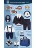 Royal Blue Baby Boy Gentleman Suit Gift Set for Autumn/Winter - Perfect for First Birthday, Full Moon, or Hundred Days Celebration