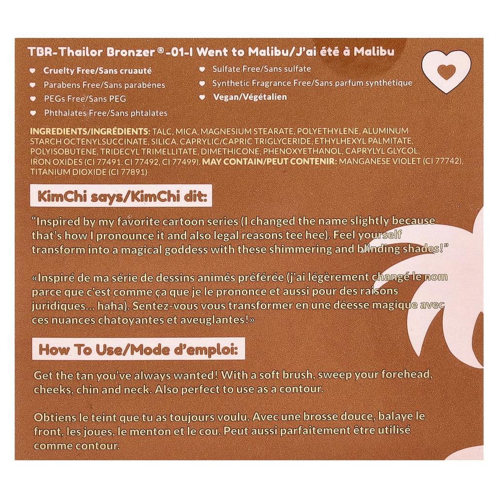 Thai Bronzer®, 01, I Went To Malibu, 9G(0.317Oz)