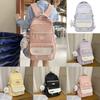 School Letter Girls Backpack Large Capacity Casual Travel Bag For Use Daily