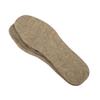 1 Pair Wool Felt Insoles For Shoes Men Women Warm Shock-absorbing Insoles Shoes Pads Can Cut Freely