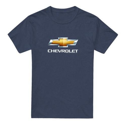 Chevrolet Unisex Adult Bowtie Stacked T-Shirt