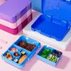 810ml Portable Lunch Box Sealed Leak Proof Compartment Food Fresh Container Easy To Clean for Students Office Workers Bento Box