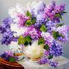 5D DIY Diamond Flower Arrangement Flower Vase Cross Stitch Diamond Embroidery Mosaic