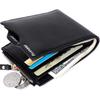 RFID Theft Protect Wallets New Men's Classic Leather Pockets Credit/ID Cards Holder Purse Wallet
