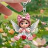 Angel Baby 2D Flat Acrylic Car Pendant Car Cute Car Interior Car Decoration Home Festival Pendant