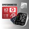 Voice Arm Tonometer Medical Blood Pressure Monitor Heart Rate Sphygmomanometer Digital Upper Tensiometers Meter Cuff